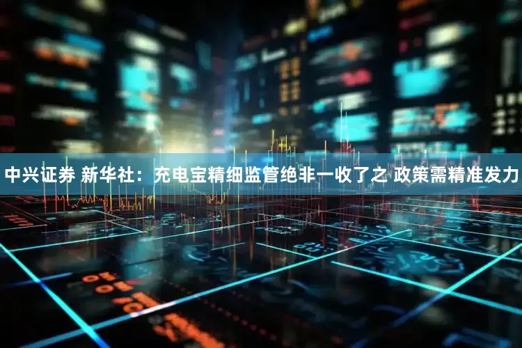 中兴证券 新华社：充电宝精细监管绝非一收了之 政策需精准发力