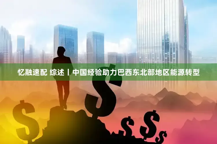 忆融速配 综述丨中国经验助力巴西东北部地区能源转型